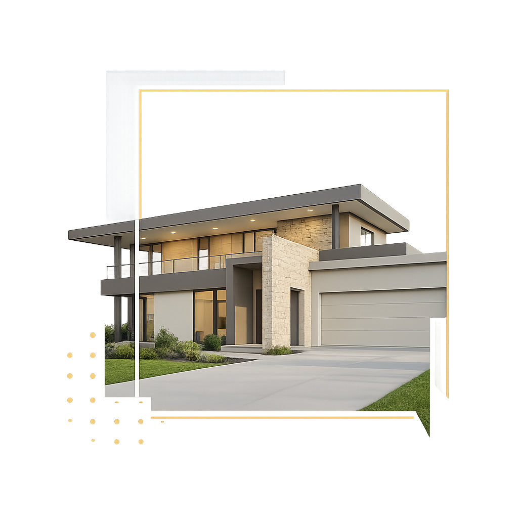 Modern home representing HomeLend Solutions